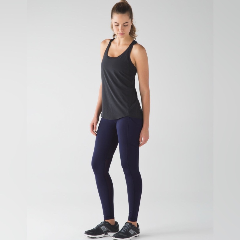 Lululemon Speed Tight V Deep Indigo Legging Size 8